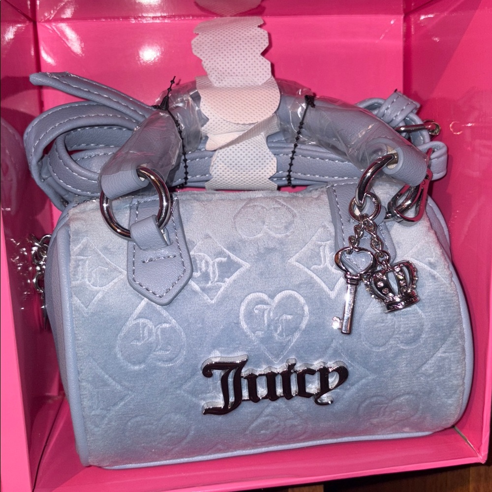 Juicy Couture Light Blue Satchel Set - Picture 3 of 9
